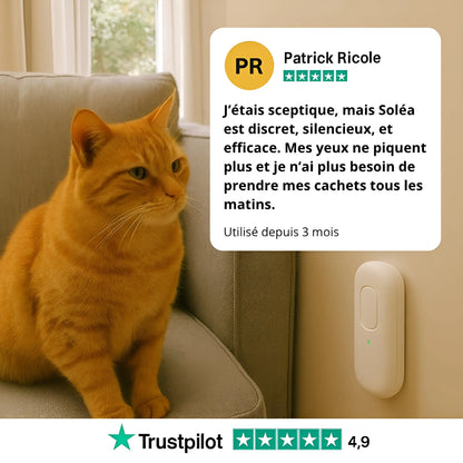 Soléa™ Ioniseur d'air